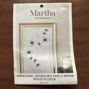 NEW Martha Stewart spider mirror cling